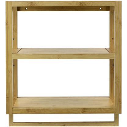 Bamboo 3-Tier Wall Mounted Organizer
