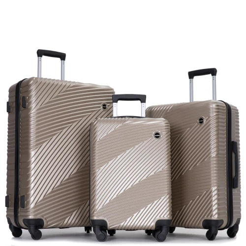3 Piece Hardside Suitcases with Spinner Wheel