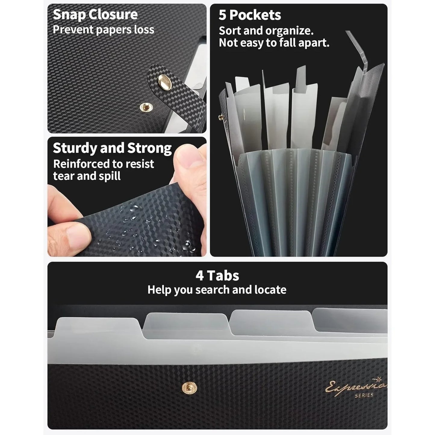 Expandable File Folder, Letter Size Organ