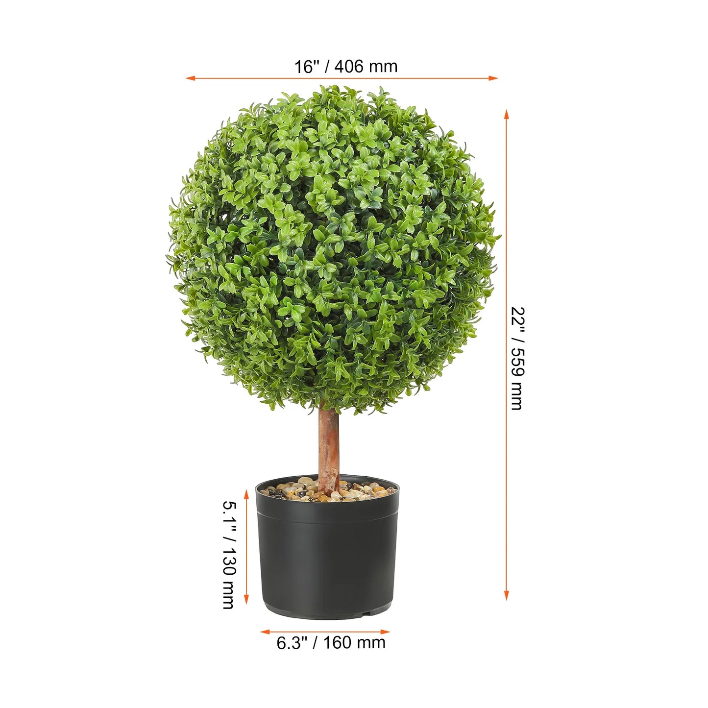 1/2pcs Artificial Plant 24/36/48in