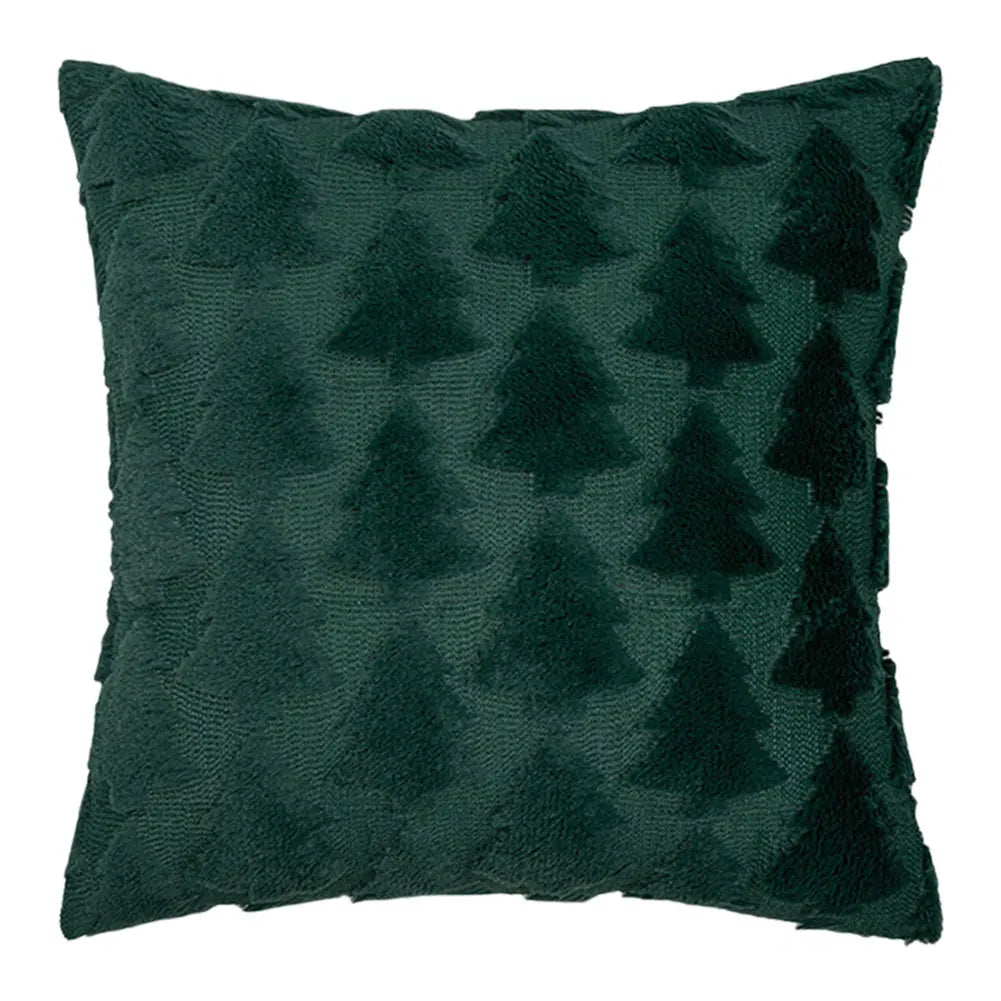 Christmas Decorative Soft Plush Pillowcase